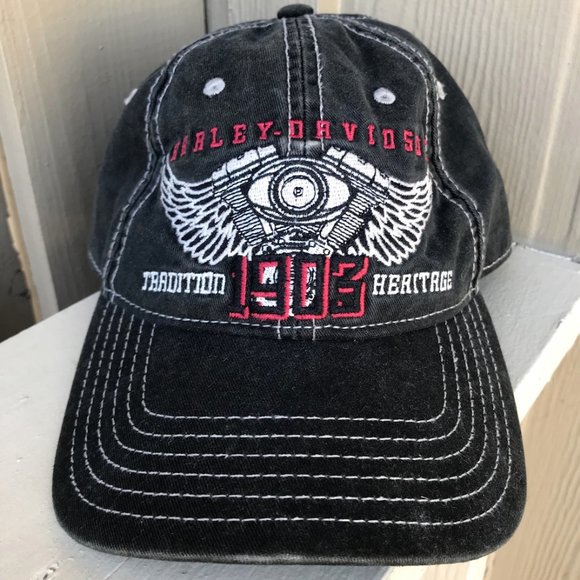 Harley-Davidson Other - HD Harley Davidson Winged Engine 1903 Baseball Hat
